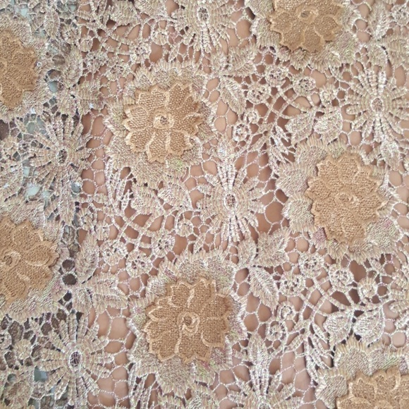 3 piece set with beautiful lace poncho - Picture 5 of 6